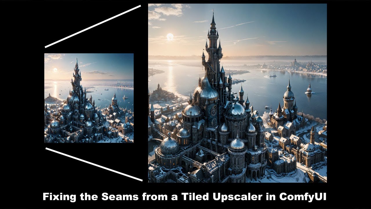 Fixing the Seams from a Tiled Upscaler in ComfyUI