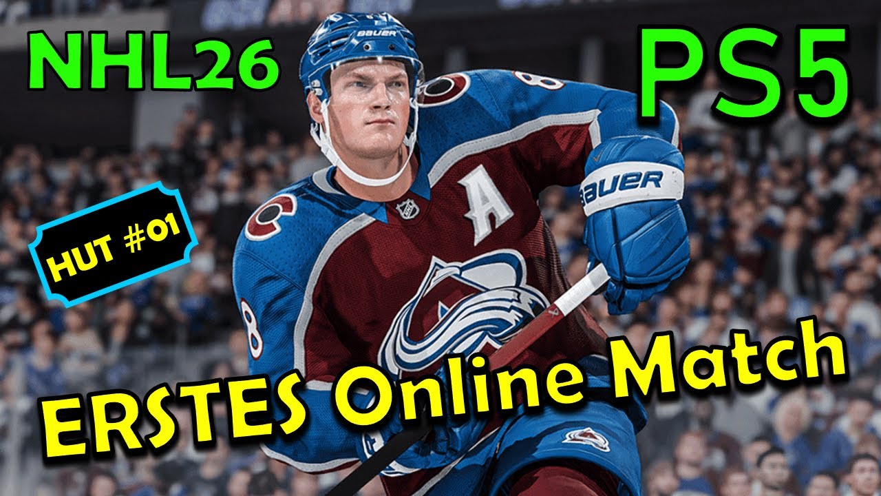 NHL 26 🏒 PS5 - HUT #01 - ONLINE RANKED: Mein ERSTES ONLINE Match 😍😱🤯