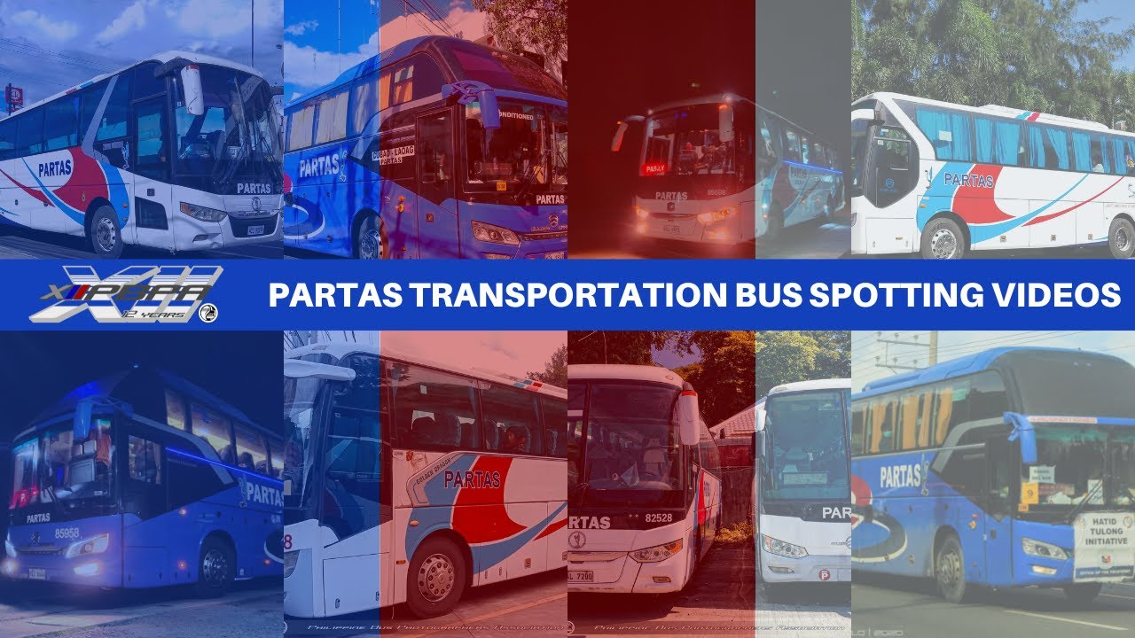 PARTAS TRANSPORTATION BUS SPOTTING COMPILATION