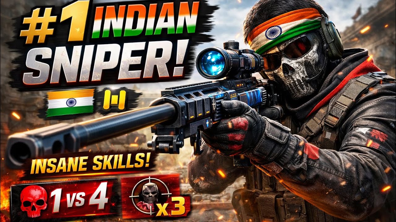“This is How the #1 Indian Sniper Looks Like 🇮🇳🔥”