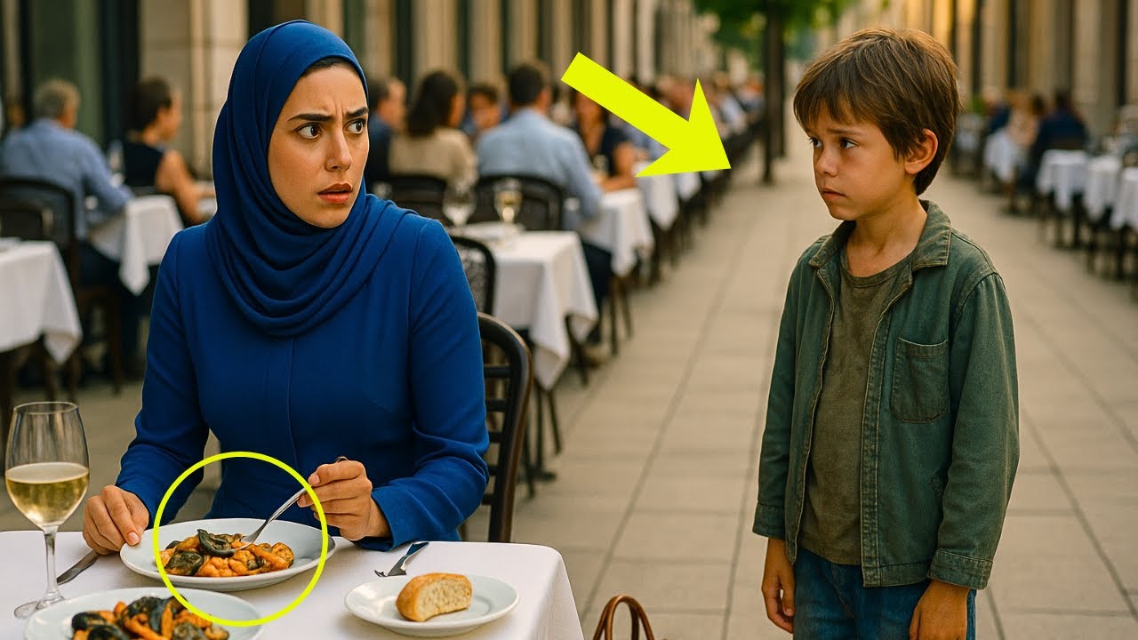 „МОГА ЛИ ДА ИЗЯМ ОСТАТЪЦИТЕ?“ Бездомно момче пита АРАБСКА МИЛИОНЕРКА… Но се случва нещо НЕВЕРОЯТНО…