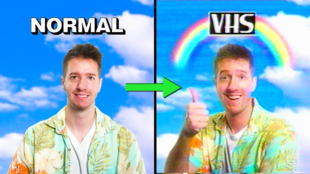Как я создаю видео на VHS