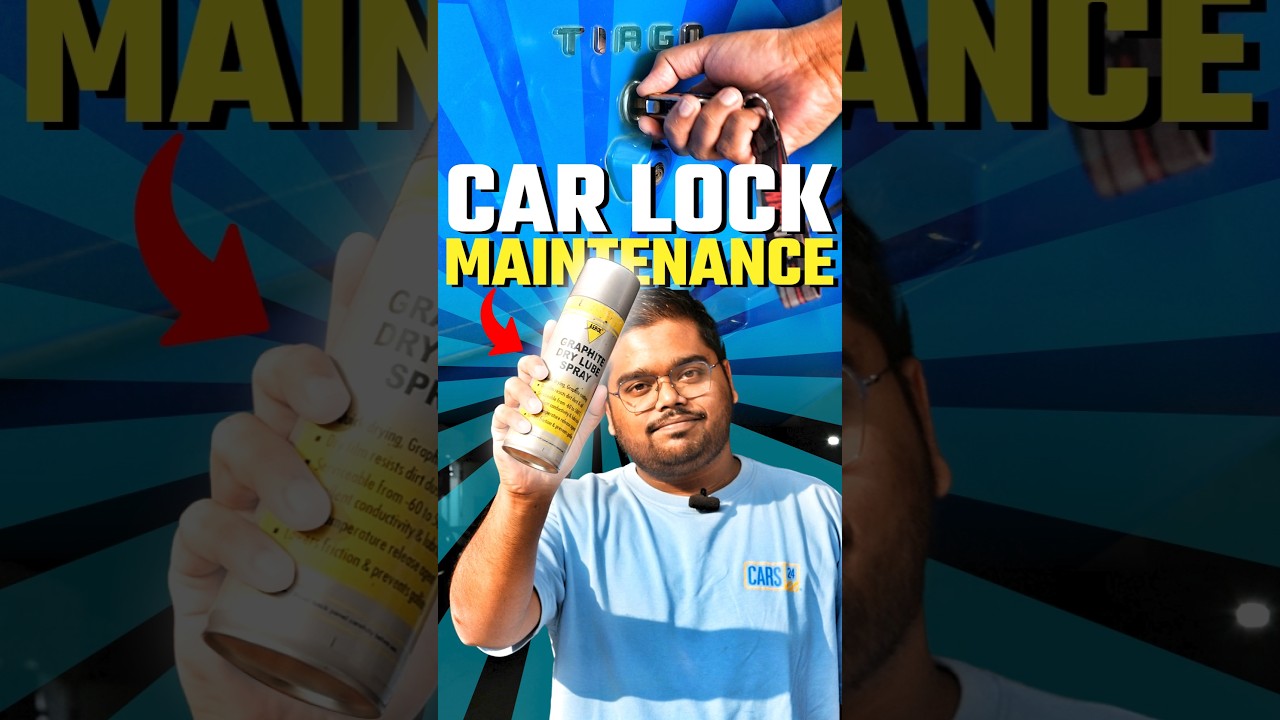 Car Lock Maintenance at Home! 👨&zwj;🔧 #cars24
