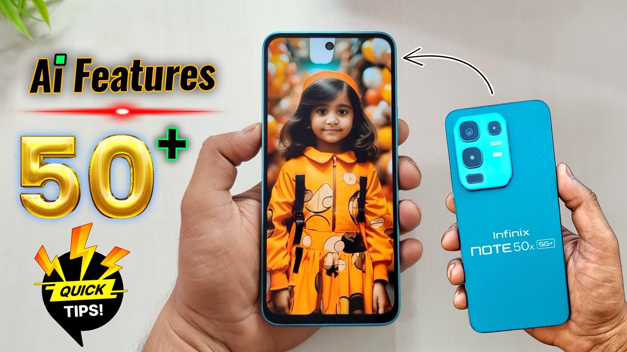 Infinix Note 50x 5G+ Tips-Tricks & AI Features | Best 5G Mobile Under 12k ?