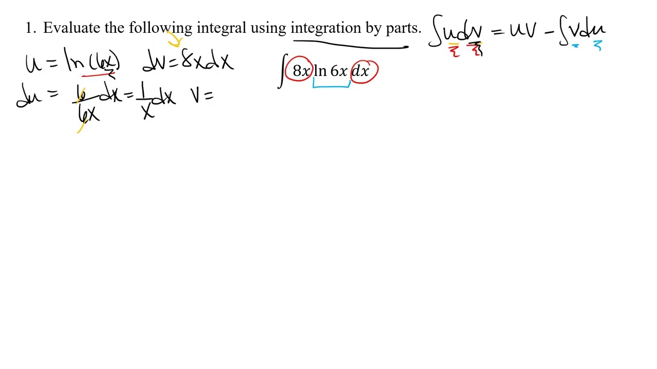 Section 8.2 (Intro) - Integration by Parts