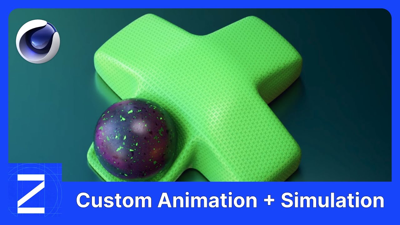 How to Mix Your Animation with Soft-Body Simulations in C4D!
