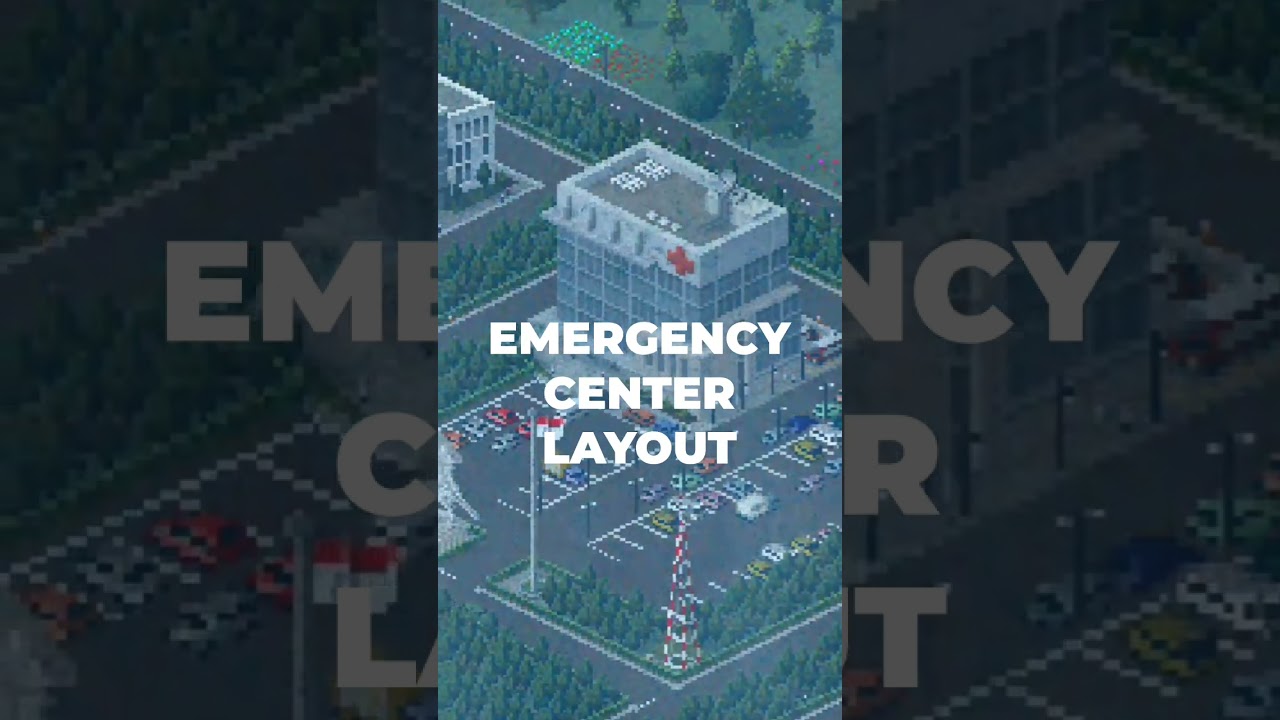 Emergency center layout | Theotown tutorial 