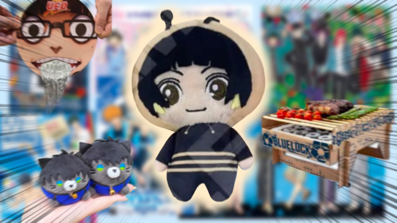 the blue lock merch doesn't stop
