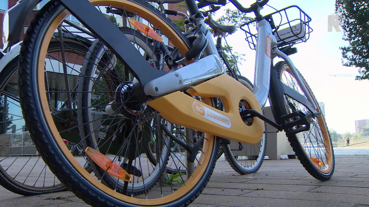 oBikes veroveren Rotterdam