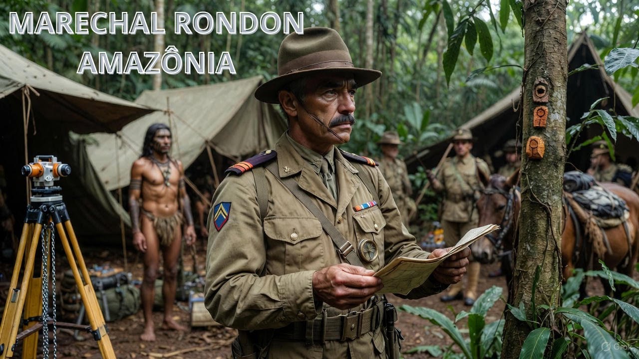 Como Rondon não morreu na Amazônia por 23 anos (sem tecnologia / regra de expedição)