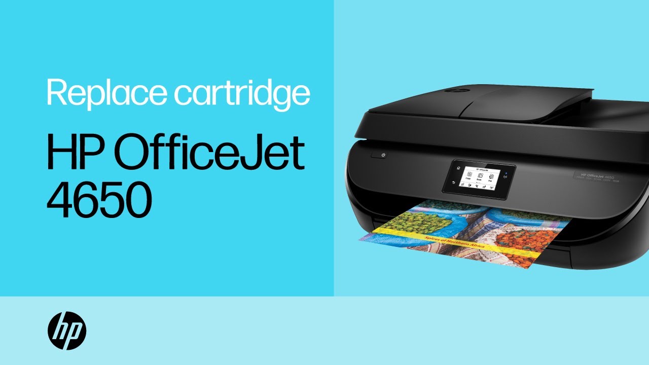 Replace the Cartridge | HP OfficeJet 4650 Printer | HP Support