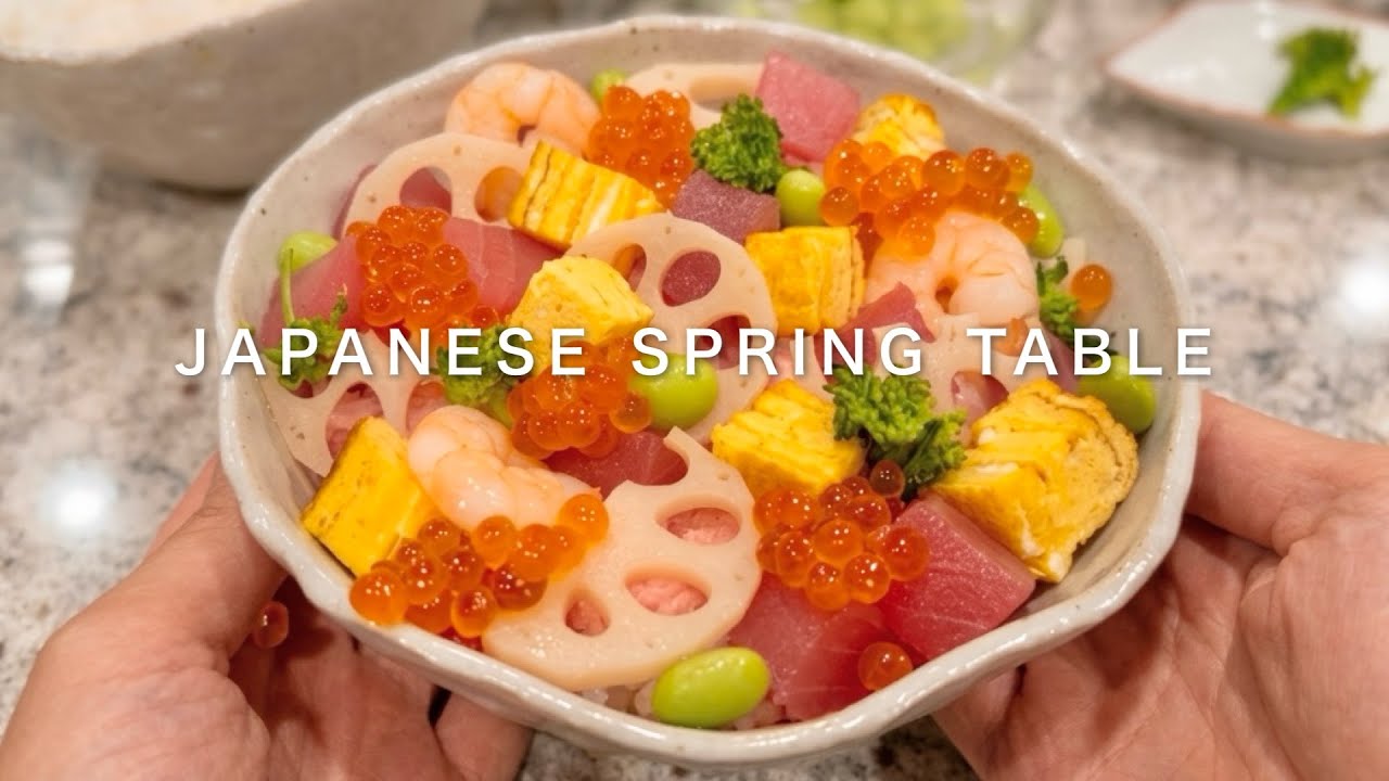 Spring in Japan🌸A Colorful Sushi Dinner & Cozy Weekend with Twins | Slow Vlog