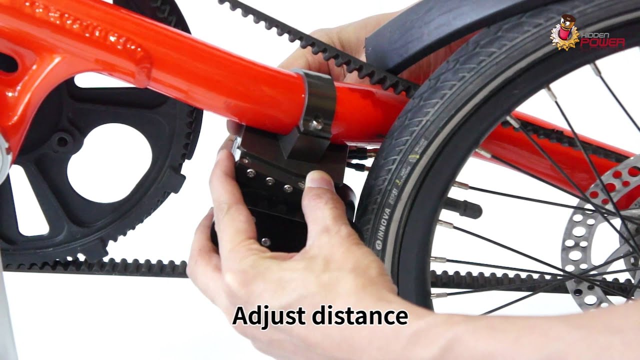 Hiddenpower Strida Kit installation_Step1. Install motor