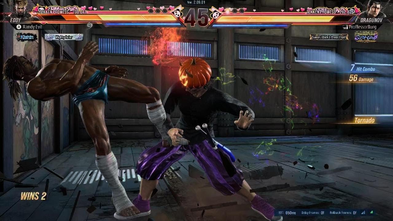 Rival Match RandyEvil vs Proffessor Burg TEKKEN8 Winners Side round 2