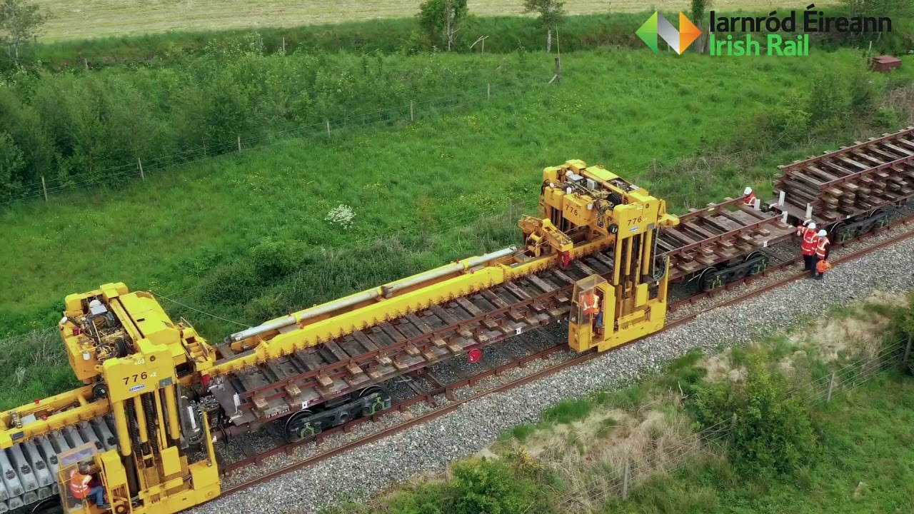 Limerick to Ballybrophy line track renewal 2021