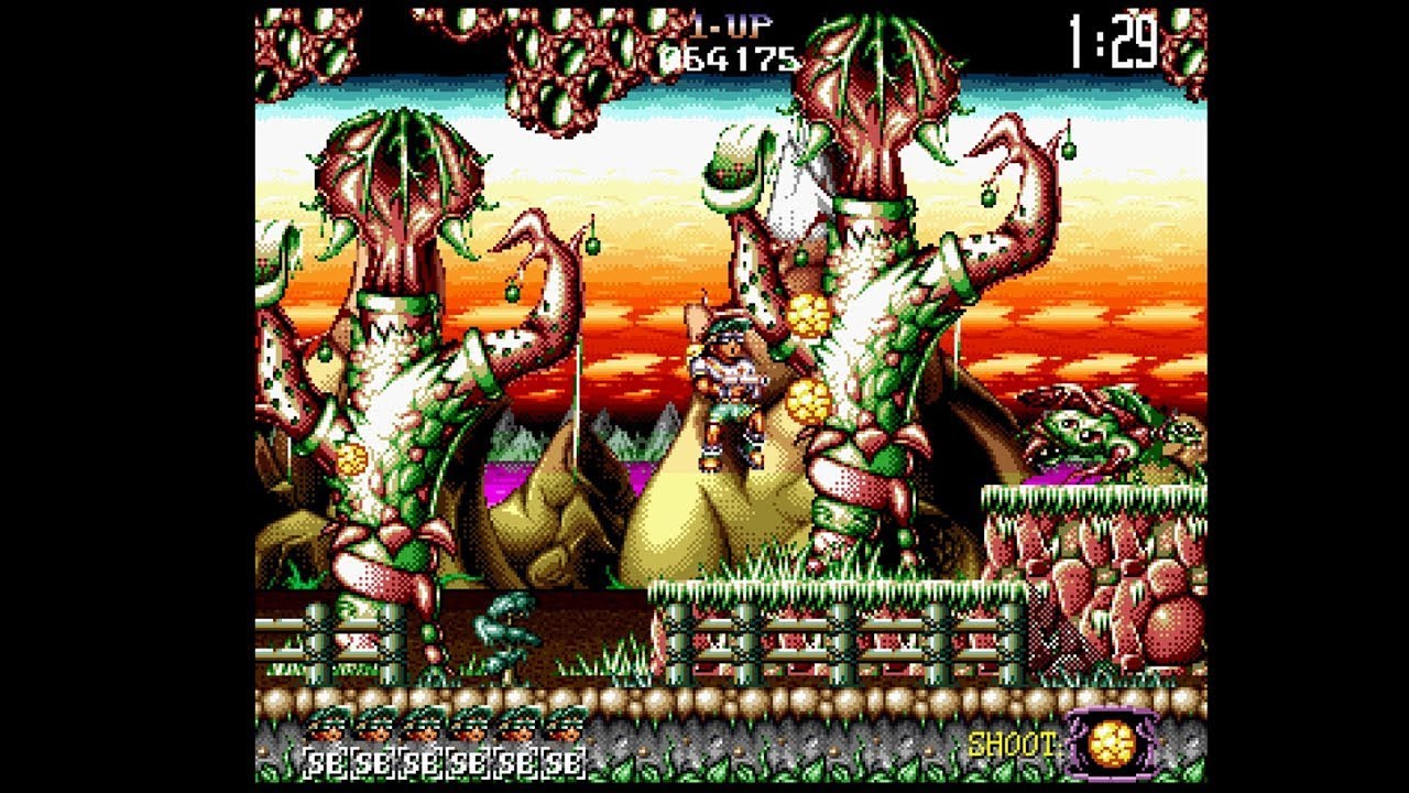 Джим Пауэр в Mutant Planet [Amiga Longplay] (1992) Лориэль