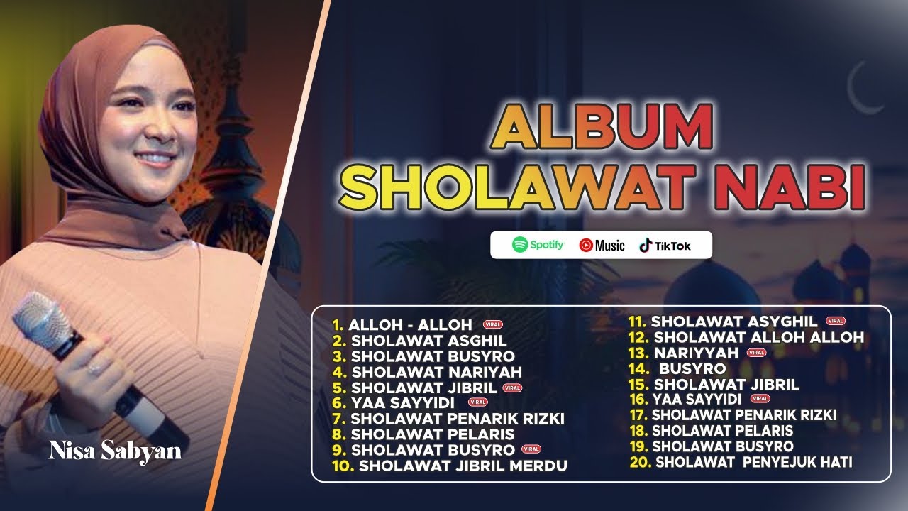 SHOLAWAT JIBRIL PEMBUKA PINTU REZEKI, KUMPULAN SHOLAWAT, SALAWAT TERBARU