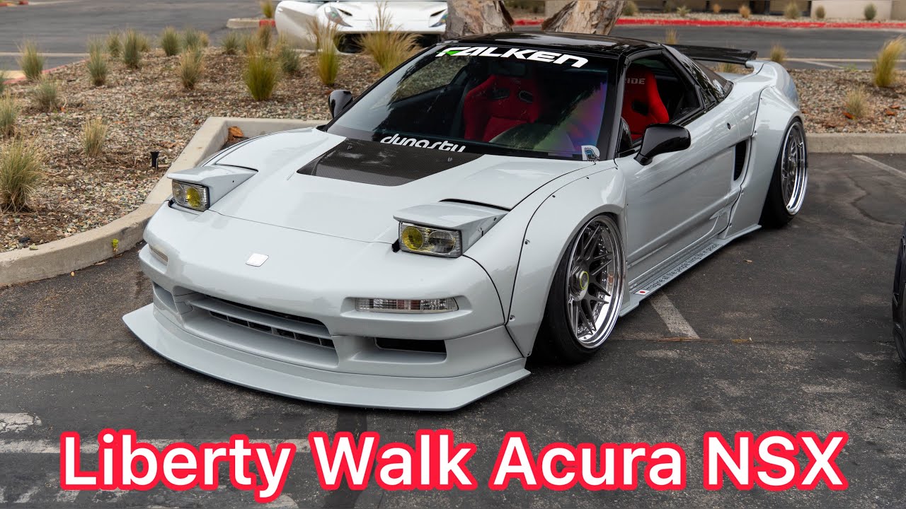 ПОТРЯСАЮЩЕ! Создайте Acura NSX с обвесом Liberty Walk.