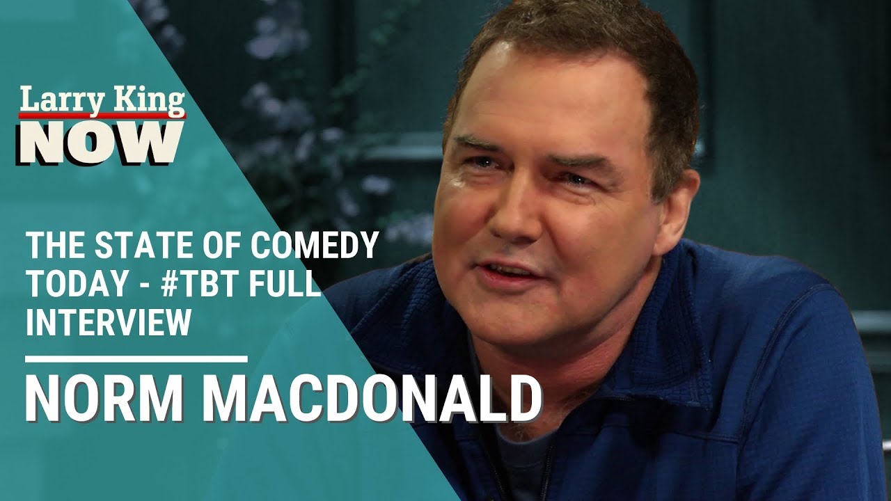 Норм Макдональд о состоянии комедии сегодня и «Saturday Night Live» — #TBT