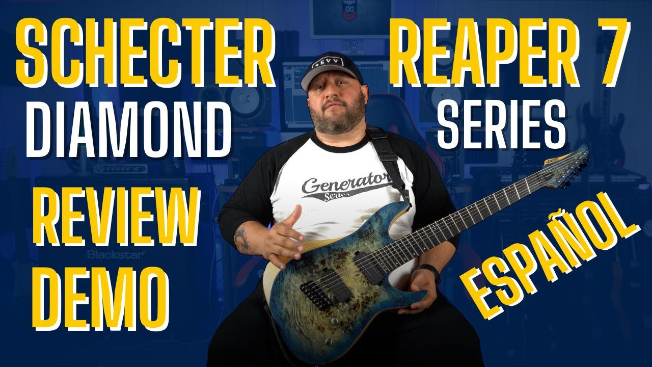 SCHECTER DIAMOND SERIES REAPER 7 | REVIEW & DEMO ESPAÑOL | QUE ESPERAMOS DE UNA GUITARRA MODERNA? 🤔
