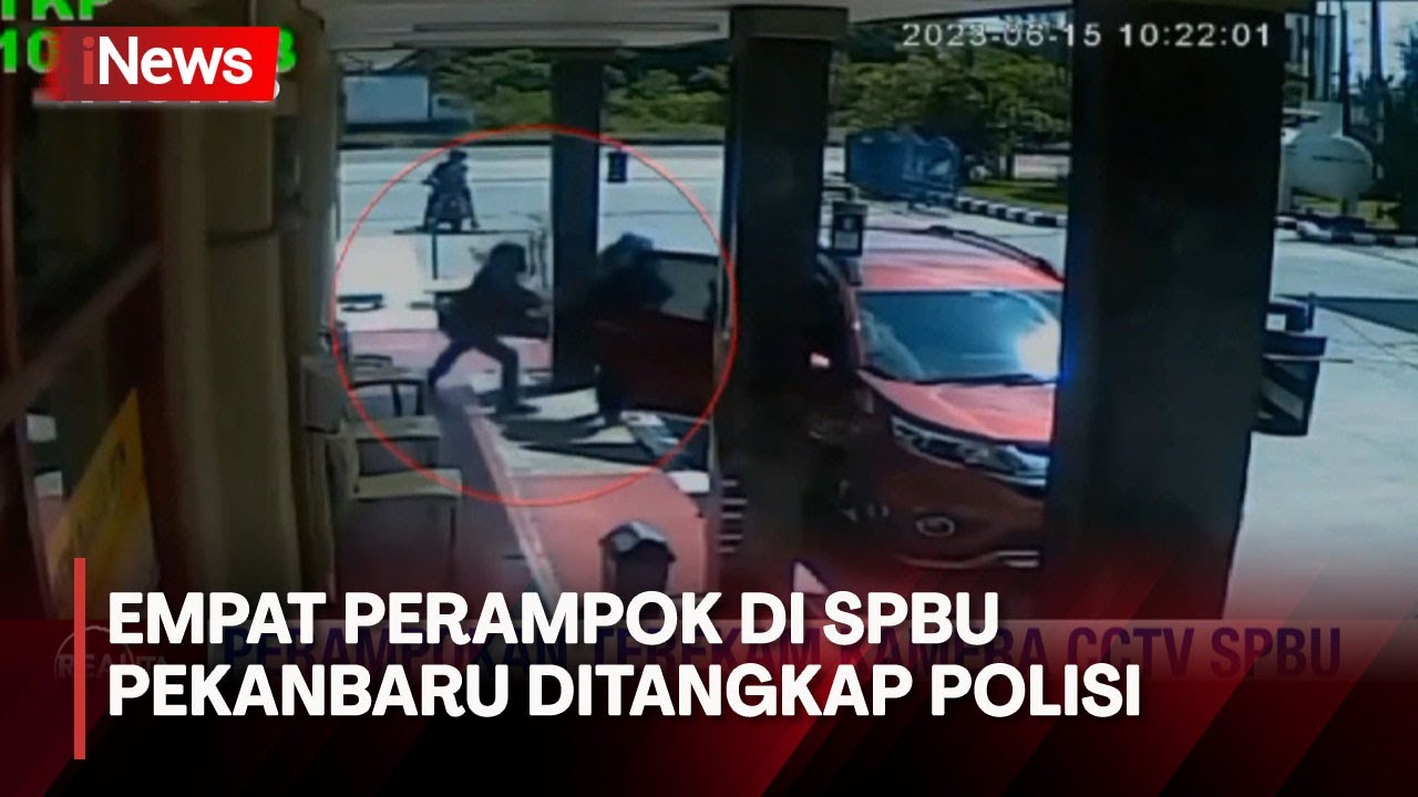 Perampok di SPBU Pekanbaru Ditangkap Polisi, Tersangka Sembunyi di Tanah Datar Sumbar