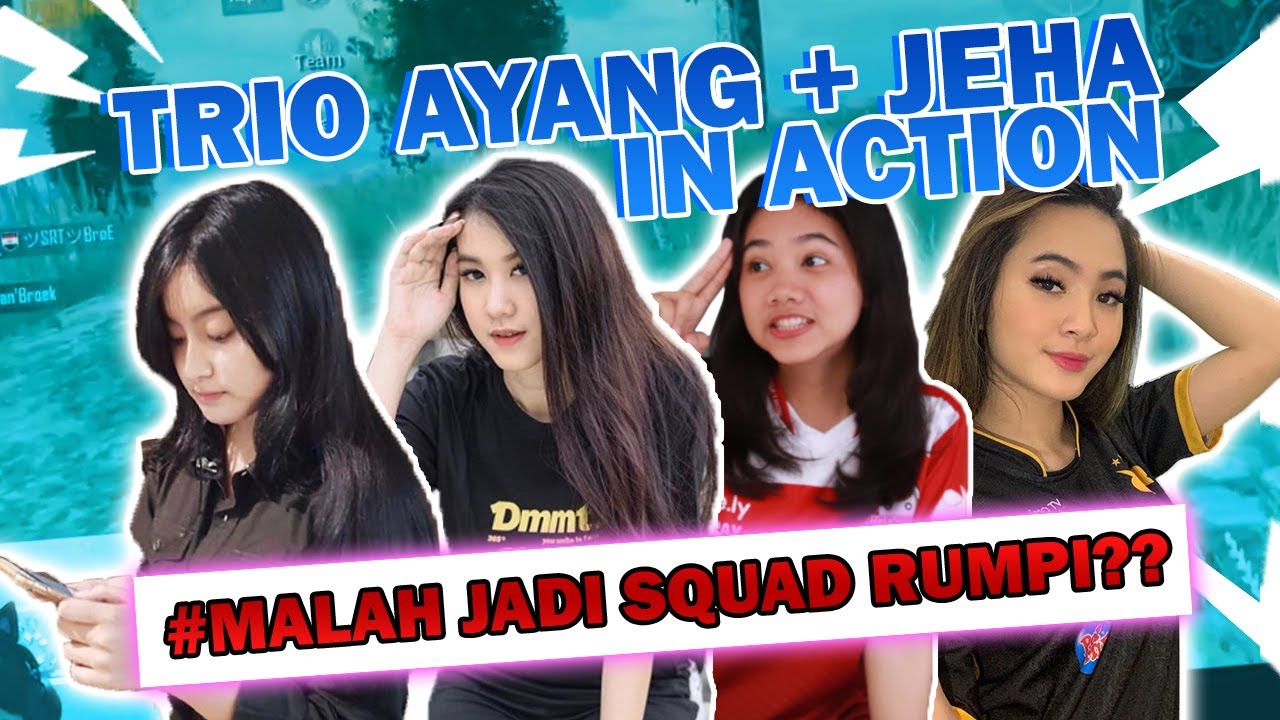 TRIO AYANG + JEHA IN ACTION !!