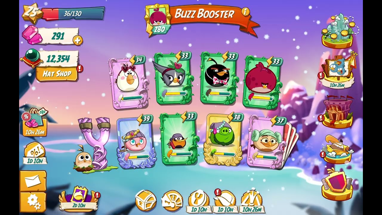 Angry Birds 2 Stream - Daily Challenge, Arena & Mighty Eagle Bootcamp - 2.10.26