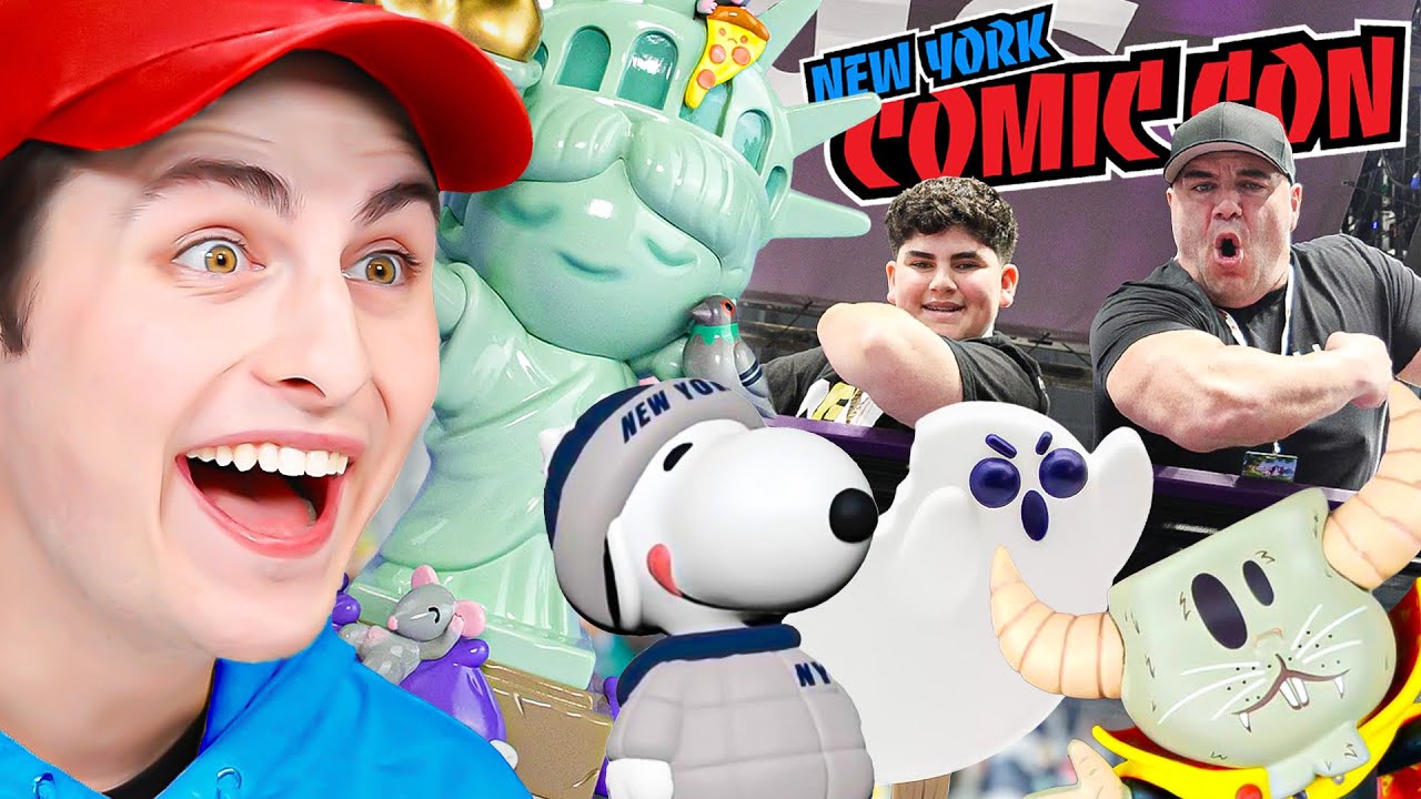 Я нашел самые крутые предметы коллекционирования на New York Comic Con!