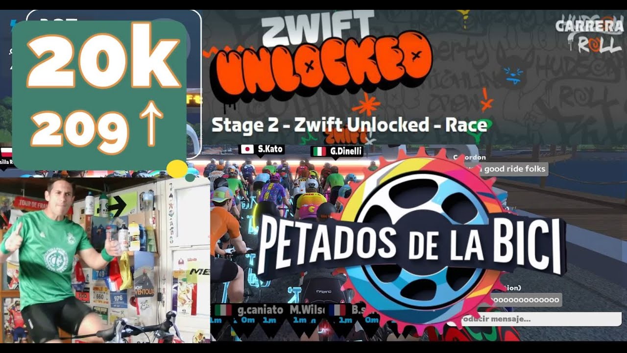 Objetivo🎯: Podium | Stage 2 - Electric Break 🚀 Zwift Race Unlocked