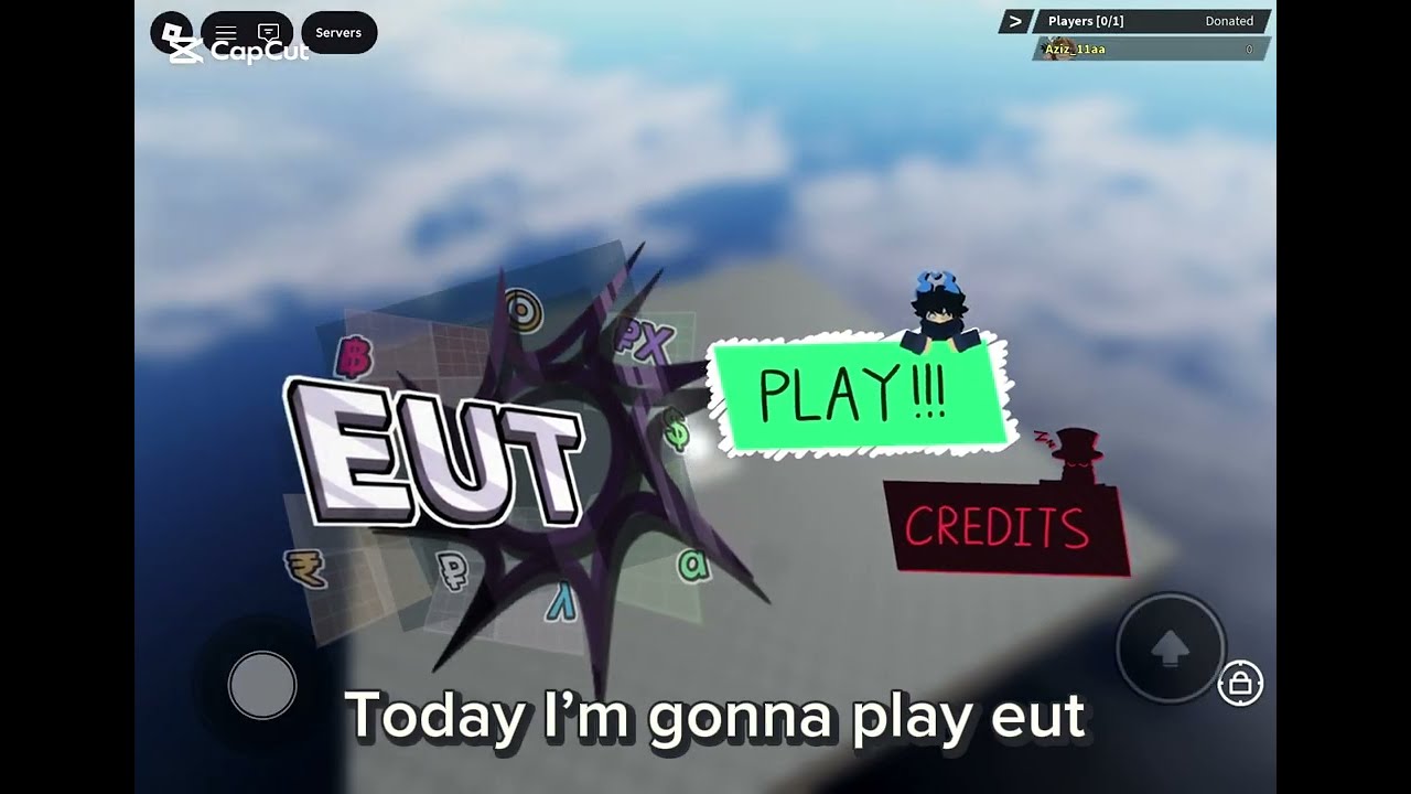 Me playing everything upgrade tree on Roblox:pt.1