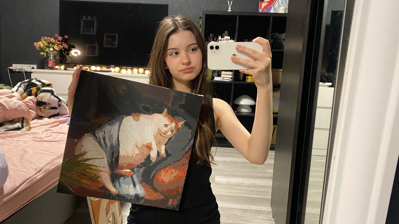 картина по номеркам / как я провожу свое лето🥲