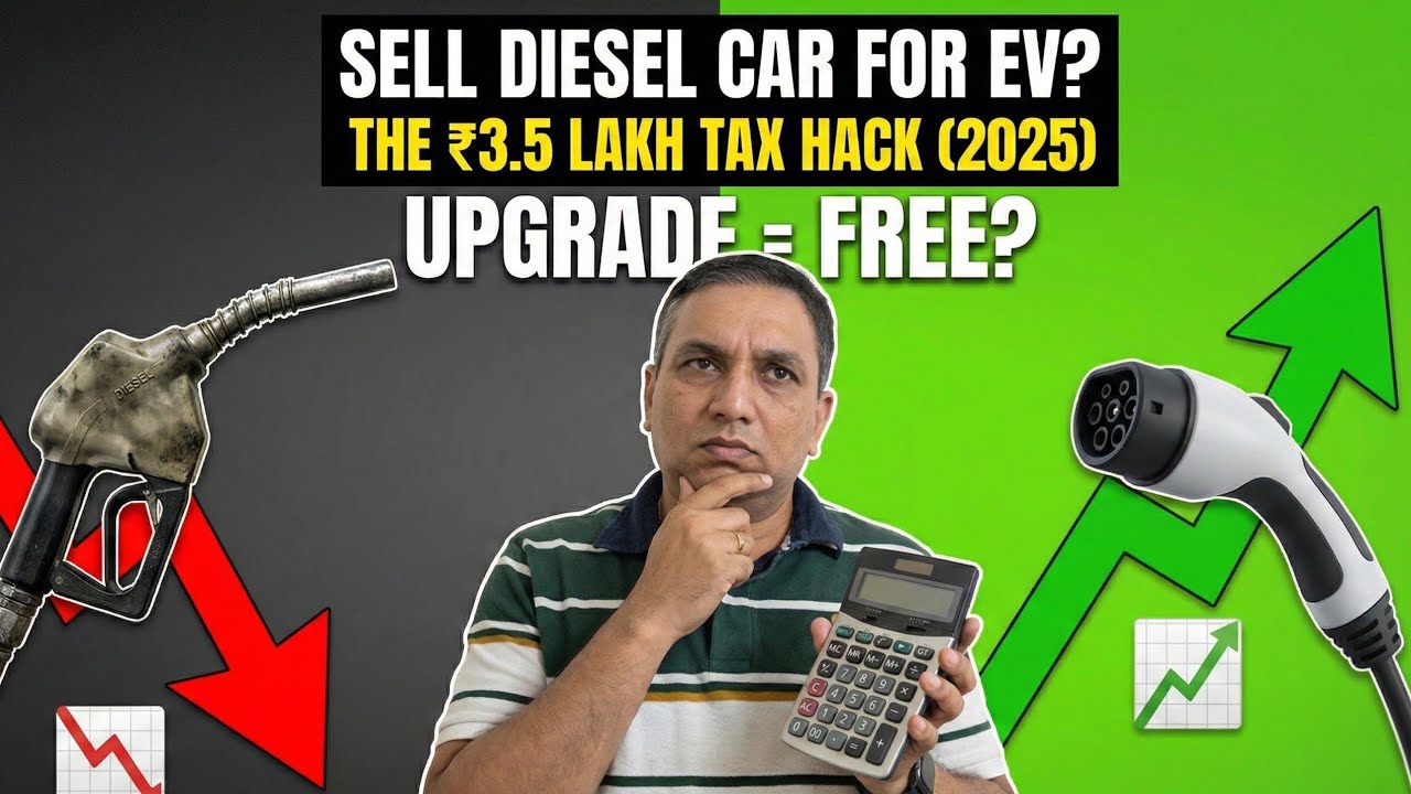 Sell Diesel Car for EV? The ₹3.5 Lakh Tax Hack (2025)