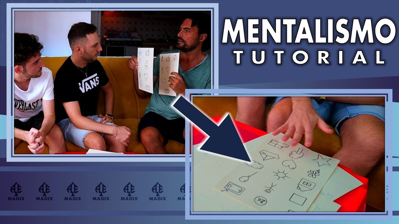 EFFETTO DI MENTALISMO PROFESSIONALE TUTORIAL | Alfredo Gilè e la lettura della mente con i disegni