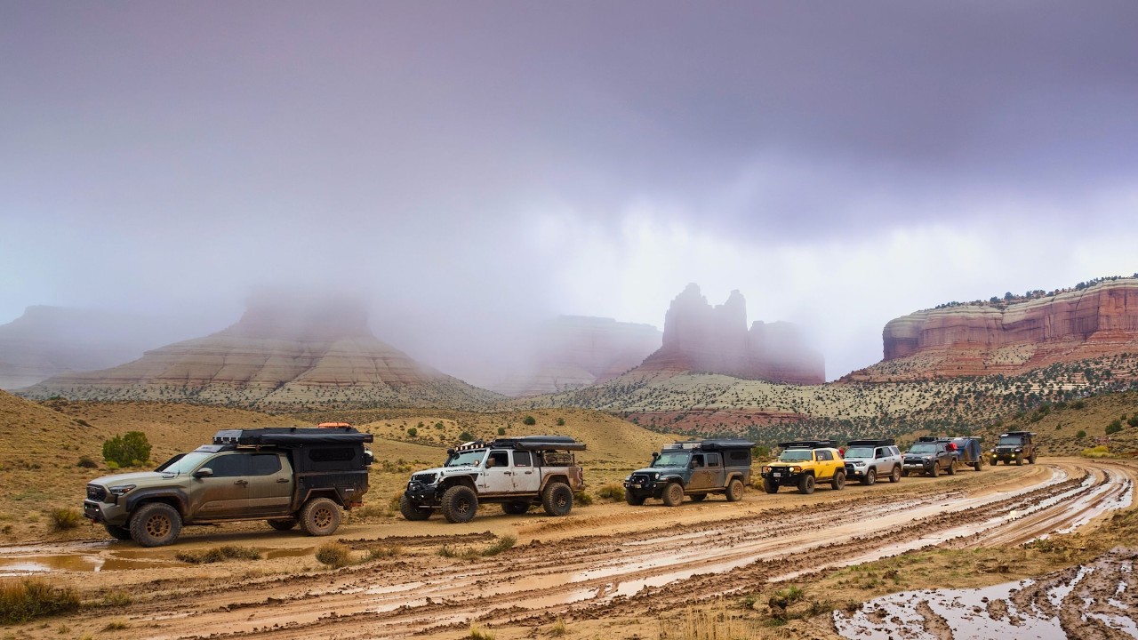 Desert Camping with Patreon Members | Brutal Weather Test