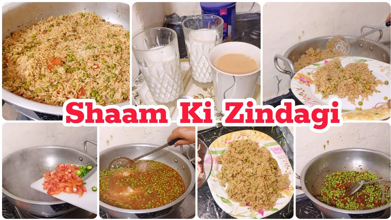 Shaam Se Raat Tak Ki Routine 🌙 | Easy & Tasty Matar Pulao Recipe 🍚 | Daily Routine Vlog