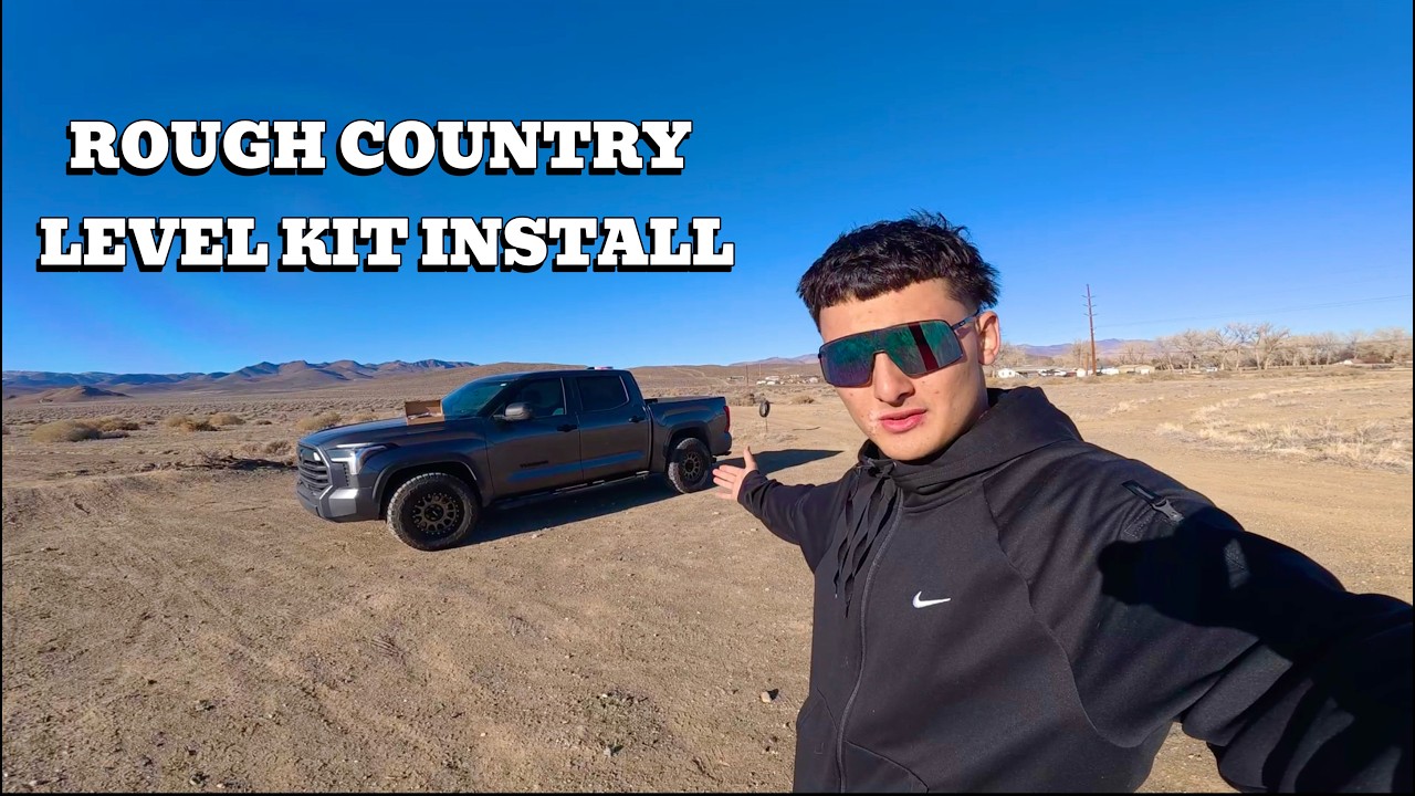 LEVELING MY 25' TUNDRA WITH @RoughCountryTV  1.75