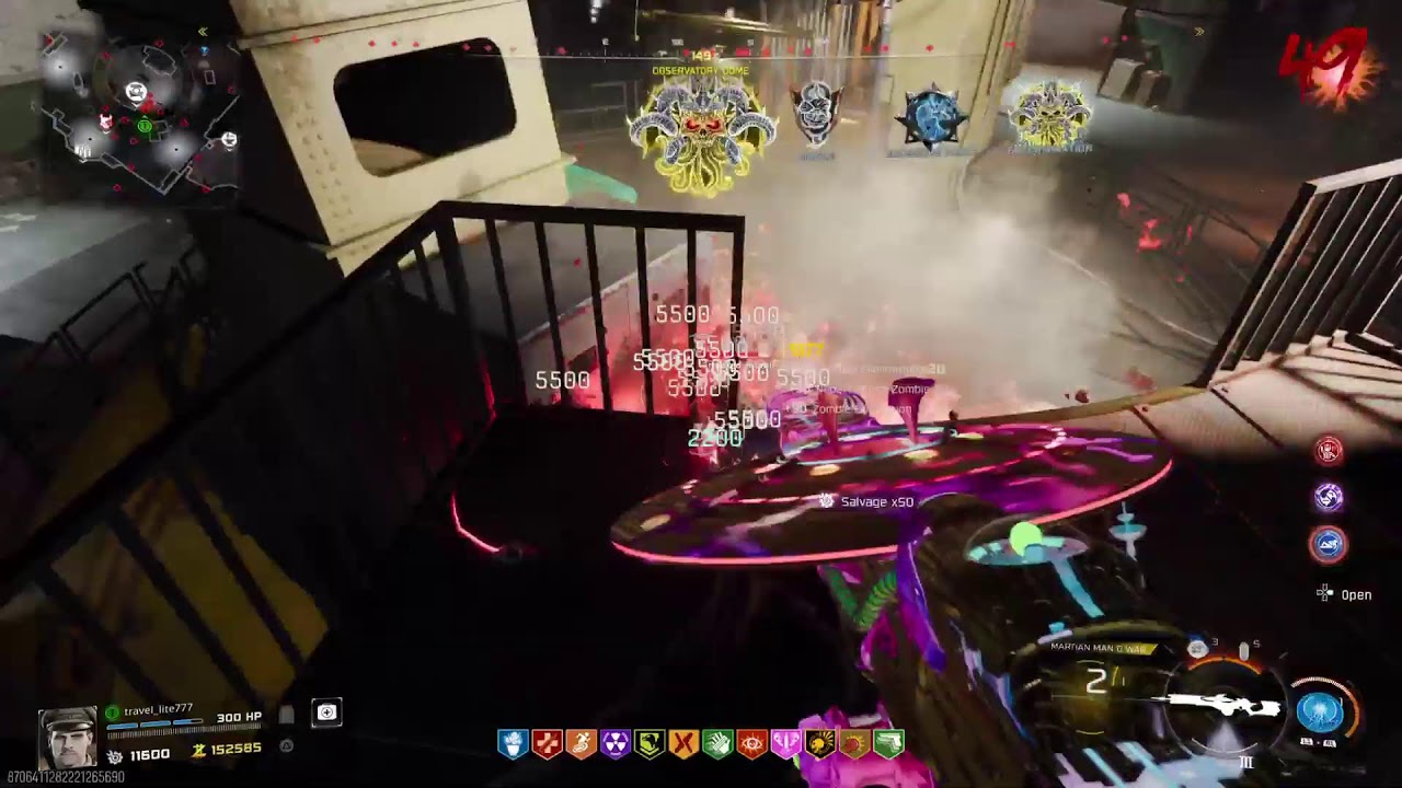BO7 ZOMBIES ASTRA MALORUM HIGH ROUNDS AFK