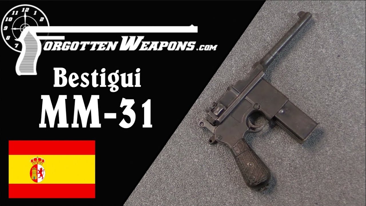 Leaders in Machine Pistols: the Beistigui Hermanos MM31