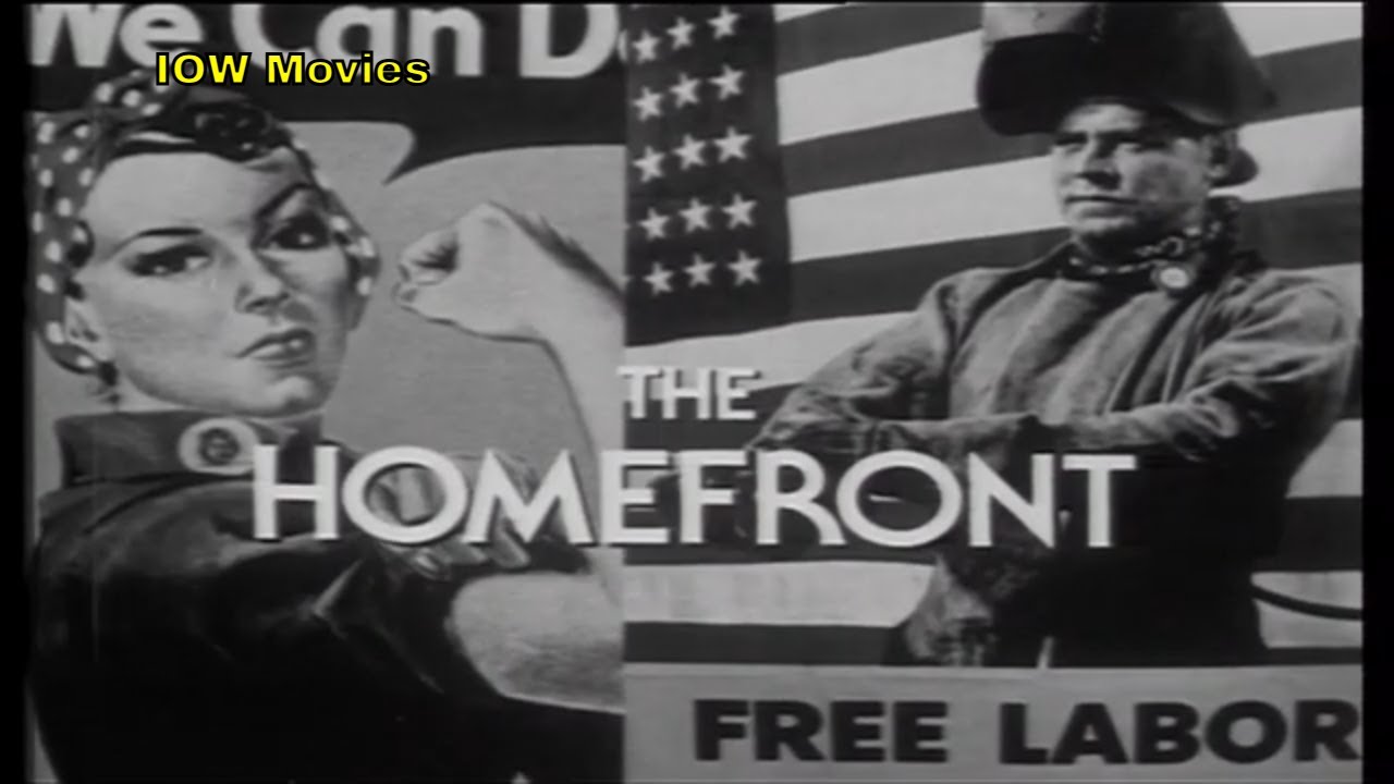 CHURCHILL FILMS - THE HOMEFRONT (American AT HOME army 1945)
