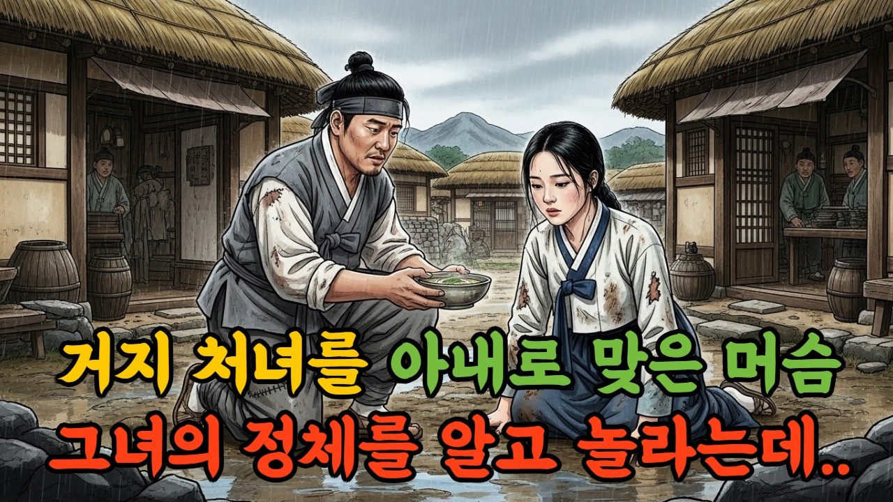 주막 앞 거지 처녀를 아내로 맞은 머슴 /옛날이야기/전래동화/야담/민담/설화