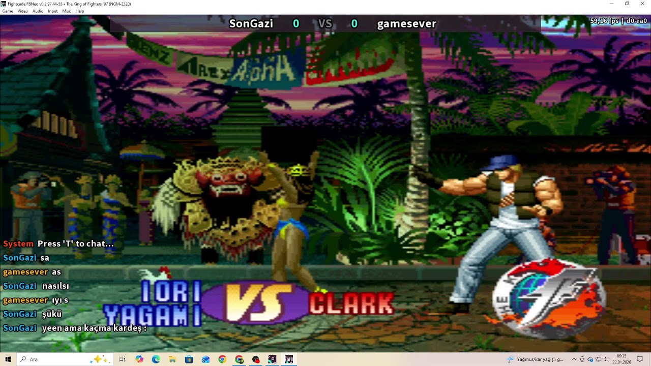 The King of Fighters 97 Songazi Vs Gamesever