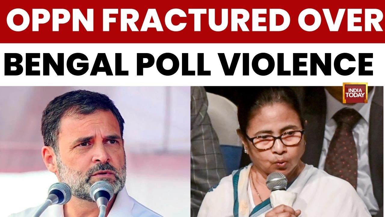West Bengal Polls: Bengal Polls Congress And TMC Clash Over Violence And Opposition Unity