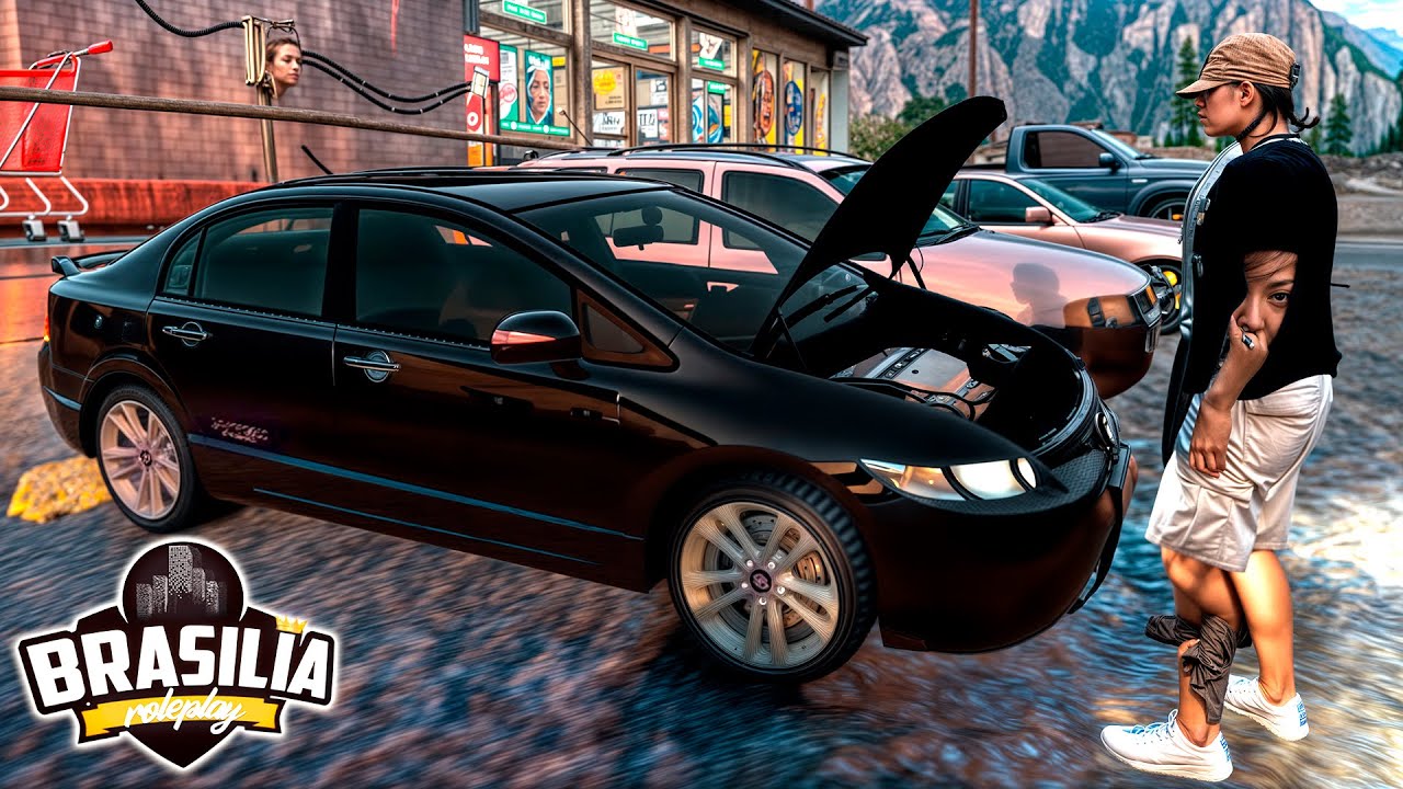 Comprei um HONDA CIVIC SI PRETO! - Brasilia RP #14