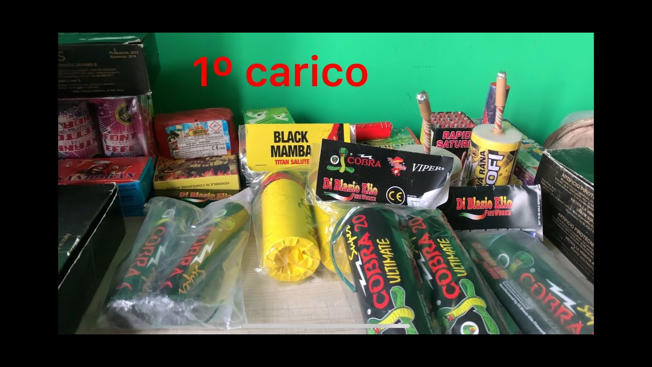 1 carico petardi capodanno 2020/2021