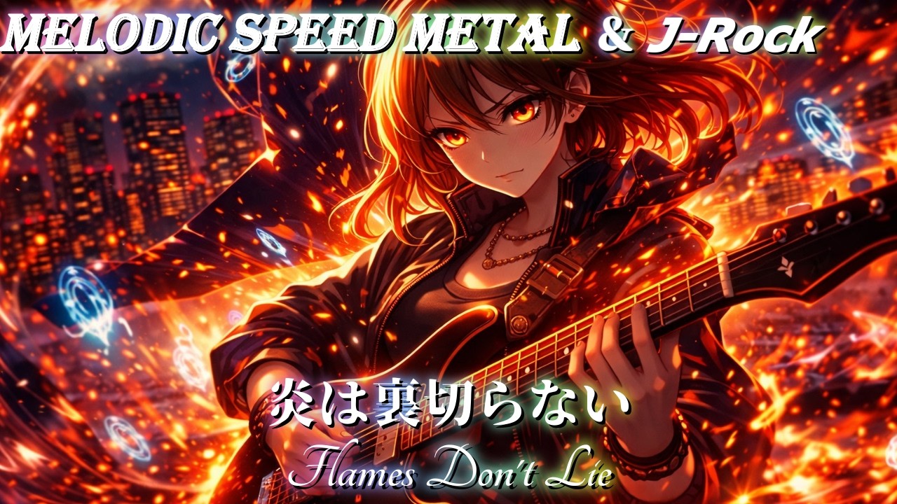 【playlist】Flames Don't Lie / 炎は裏切らない | 重低音×疾走感×Melodic & Emotional J-Rock