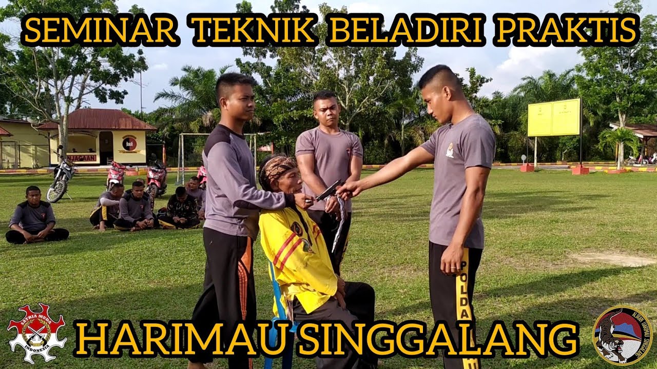 SEMINAR TEKNIK BELADIRI PRAKTIS KORP BRIMOB BATALYON B PELOPOR BERSAMA DEWAN GURU H.SYOFYAN NADAR