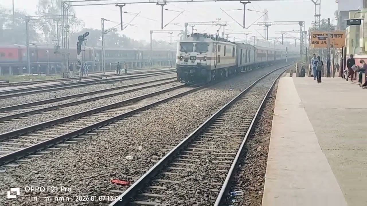 Ara Junction Skip!! Back to back by Superfast #22352 and #22360!!