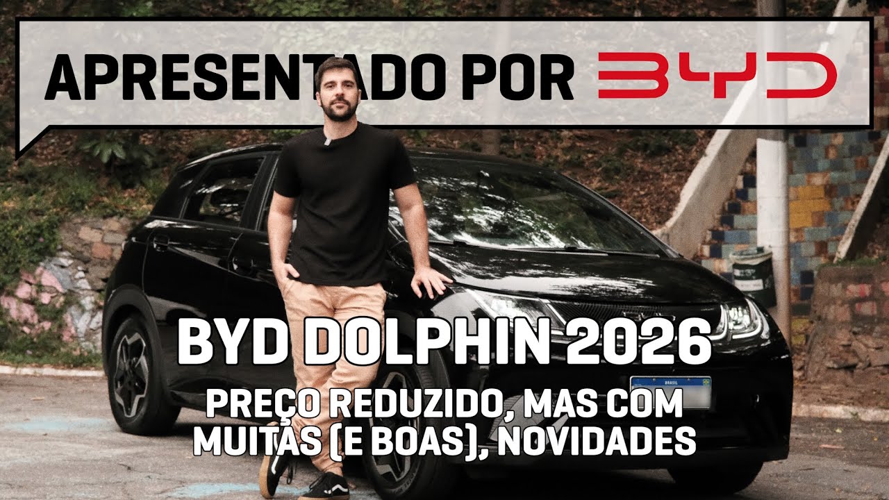 BYD DOLPHIN 2026: preço reduzido, mas com muitas (e boas) novidades