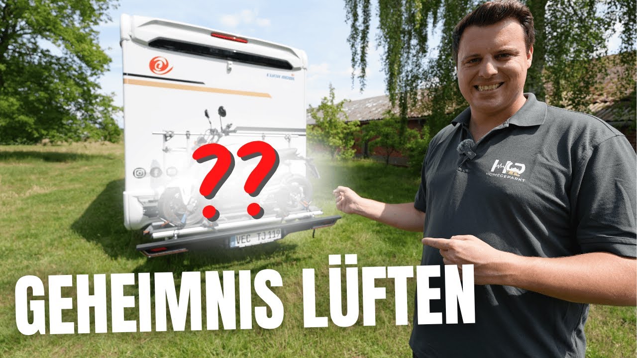 Motorrad & Fahrrad transportieren 🚐✨ Heckträger Vario LED fürs Wohnmobil von Sawiko /Alko