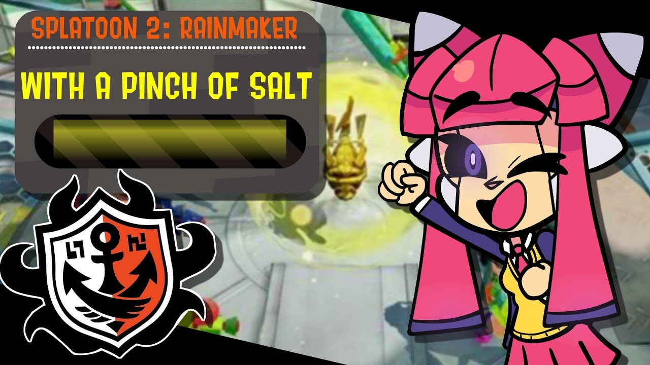 Splatoon 2: Rainmaker with a pinch of salt